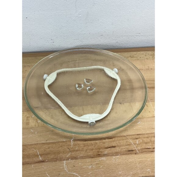 Whirlpool Other - Whirlpool Microwave Glass Turntable Plate Tray w/ Support Ring For UMV1160CW